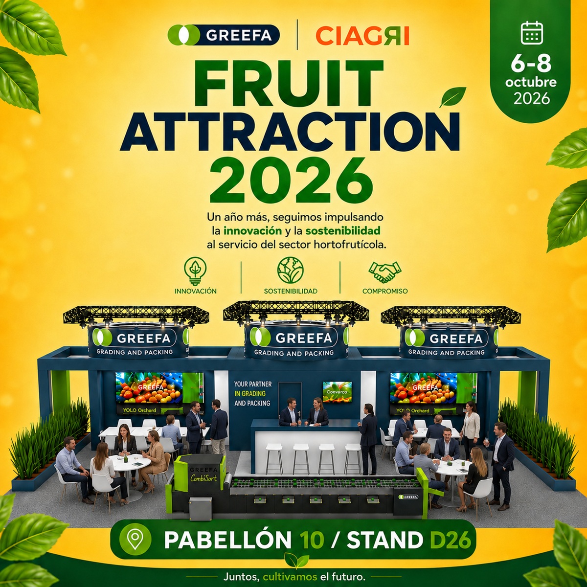 CIAGRI y Greefa en Fruit Attraction 2026